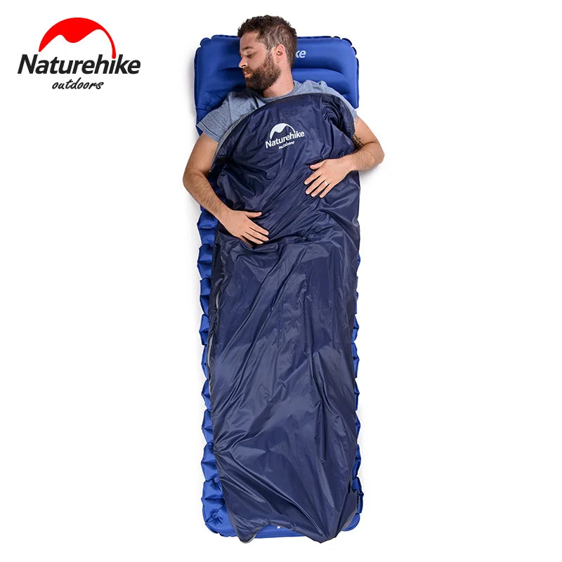 Naturehike Sleeping Bag Ultralight LW180 Waterproof Cotton Sleeping Bag Nature Hike Summer Hiking Camping Sleeping Bag