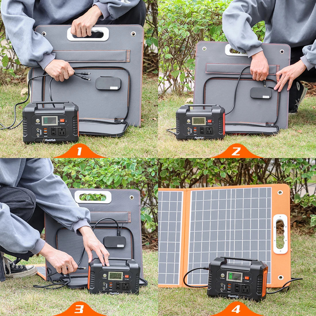 18V 60W Foldable Solar Panel Portable Solar Charger with DC Output USB-C QC3.0 for Phones Tablets Camping RV Trip