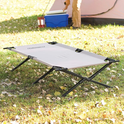 Coleman Trailhead II Camping Cot, Easy-to-Assemble Folding Cot Supports Campers up to 6ft 2in or 300lbs, Great for Camping