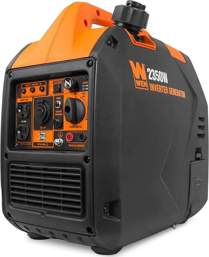 Portable Inverter Generator Electric Start RV-Ready Quiet and Lightweight with Fuel Shut Off Features Keyless Electric Start