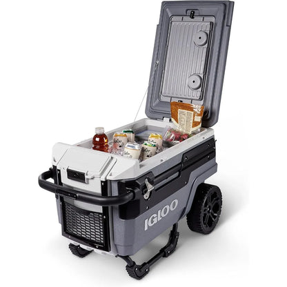 70 Qt Premium Wheeled Rolling Cooler