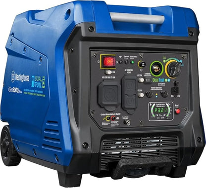 Outdoor Power Equipment Super Quiet Portable Inverter Generator Gas & Propane Powered