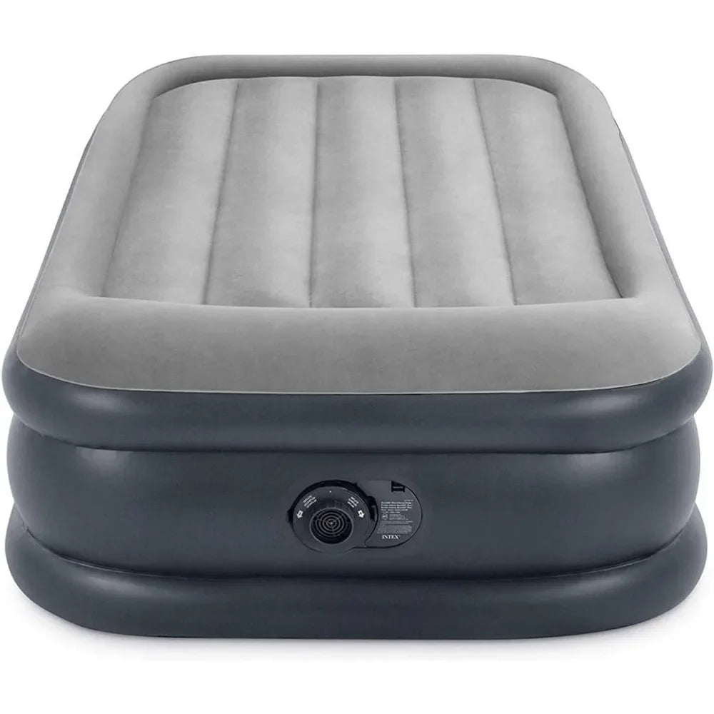 Twin Air Mattress with Built-in Electric Pump Deluxe